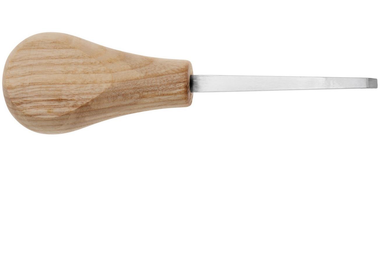 BeaverCraft Palm Chisel P1-04 Straight Flat Sweep No. 1, 4 mm, handguts