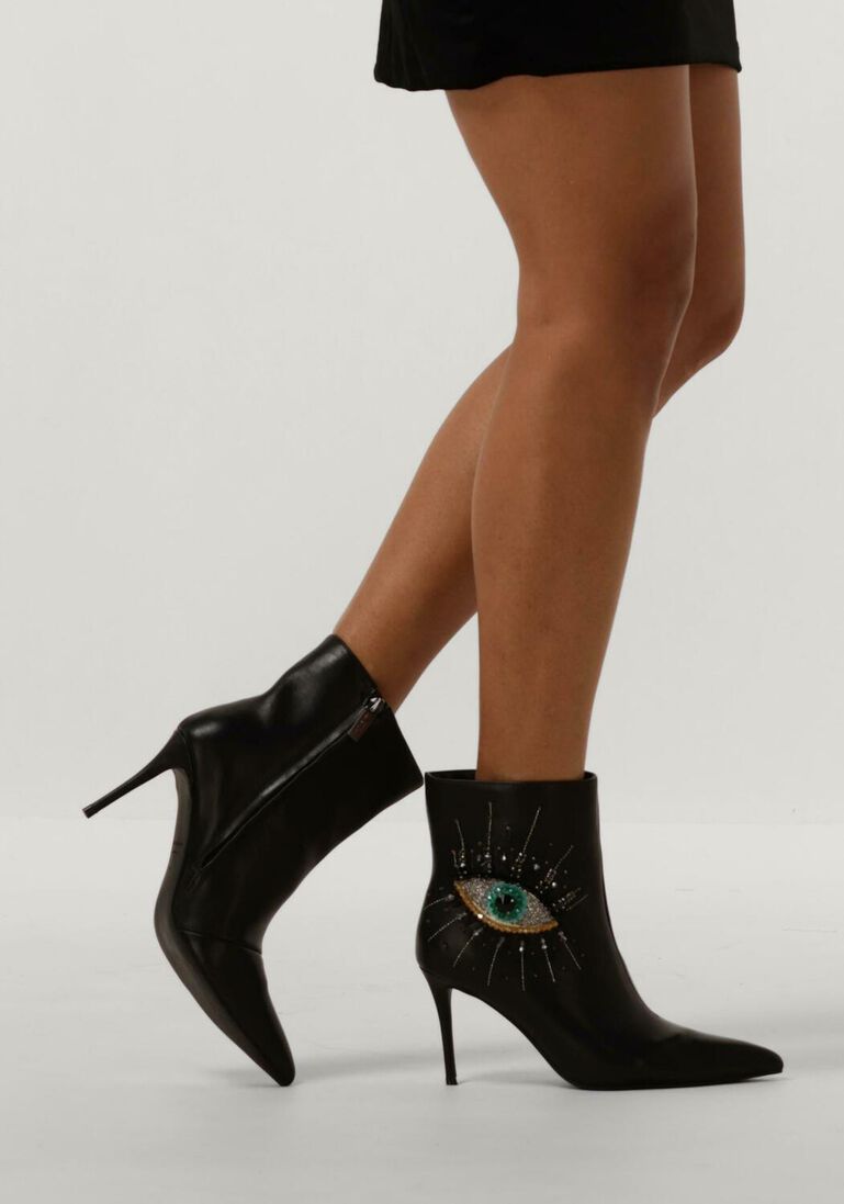 KURT GEIGER LONDON zwarte kurt geiger london enkellaarsjes belgravia eye