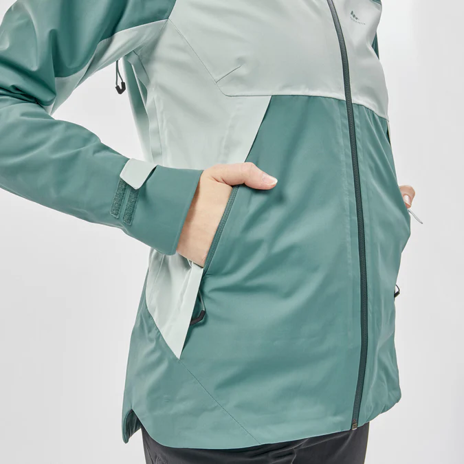 Decathlon Quechua - Jaqueta impermeável feminina Quechua MH500