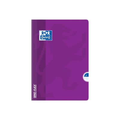 Oxford Openflex - Cahier polypro A4 (21x29,7 cm) - 96 pages - grands carreaux (Seyes) - disponible dans différentes couleurs