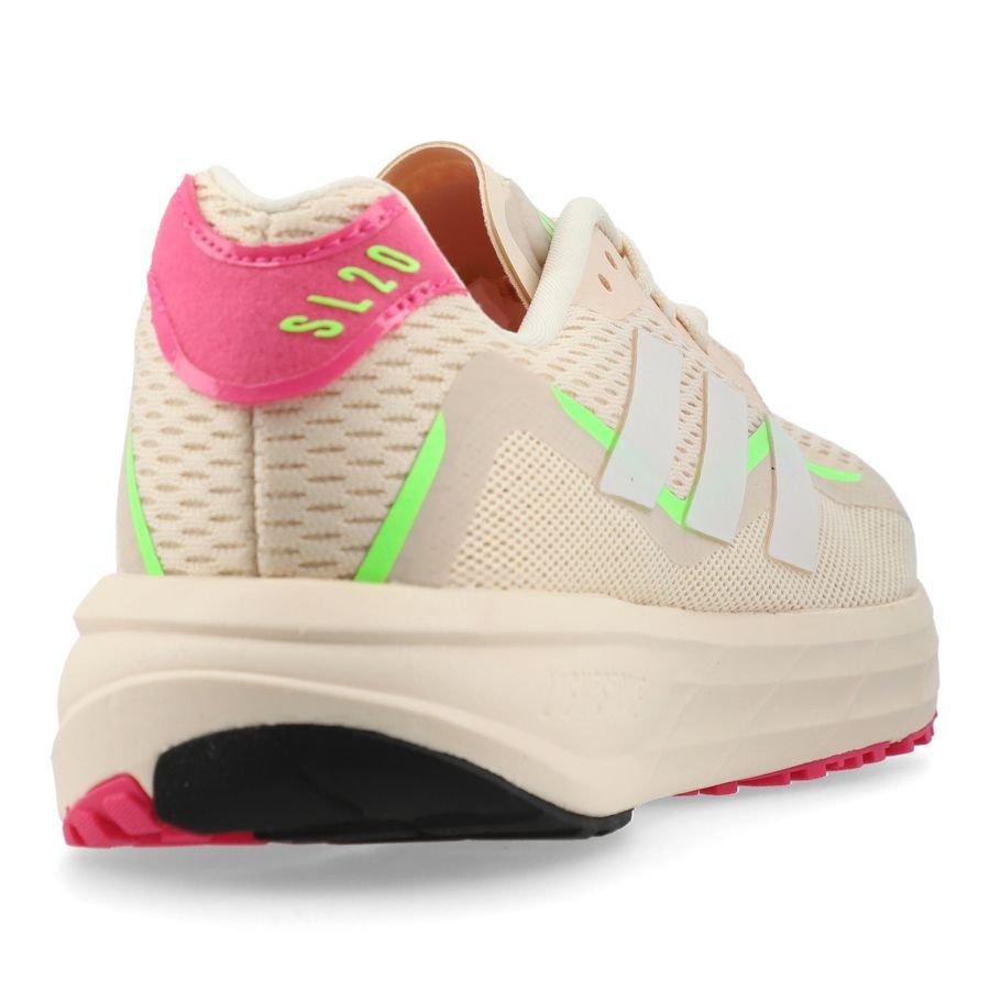 adidas Chaussures de Running SL20.3 - Beige/Argenté/Vert Femme