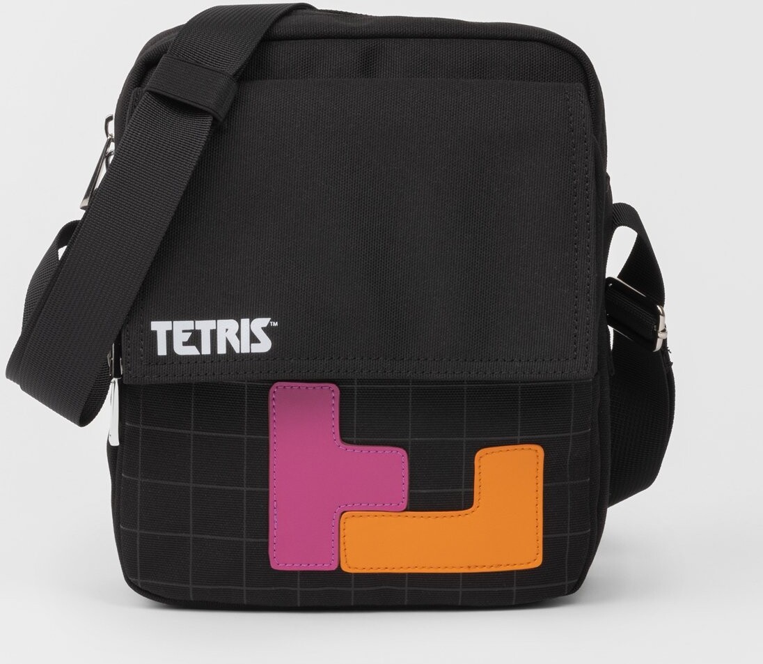 Skuldertaske - Tetris - Sort