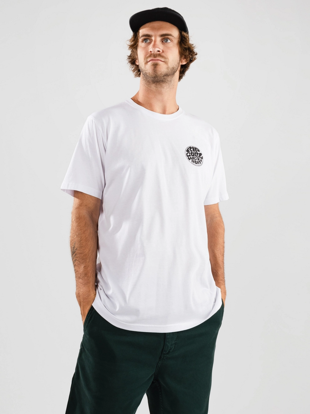 Rip Curl Wetsuit Icon T-Shirt white