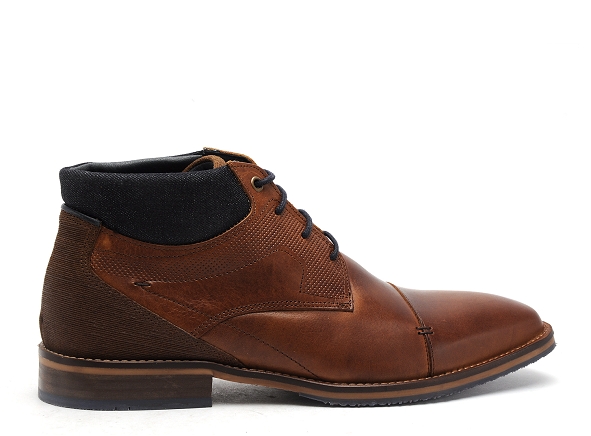 Bullboxer boots bottine homme 681k51009e marron