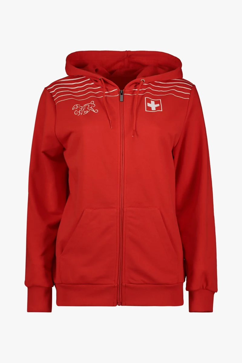 Ochsner Sport Schweiz Fan Damen Hoodie