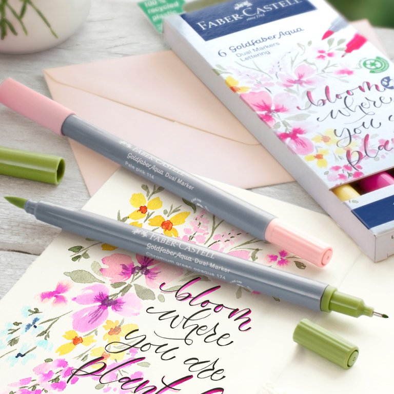 Faber-Castell Pinselstift Aqua Dual Marker Set