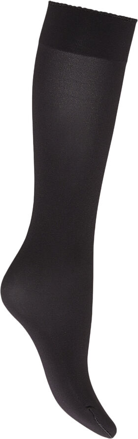 Wolford Velvet de luxe 50 knæstrømper Sort