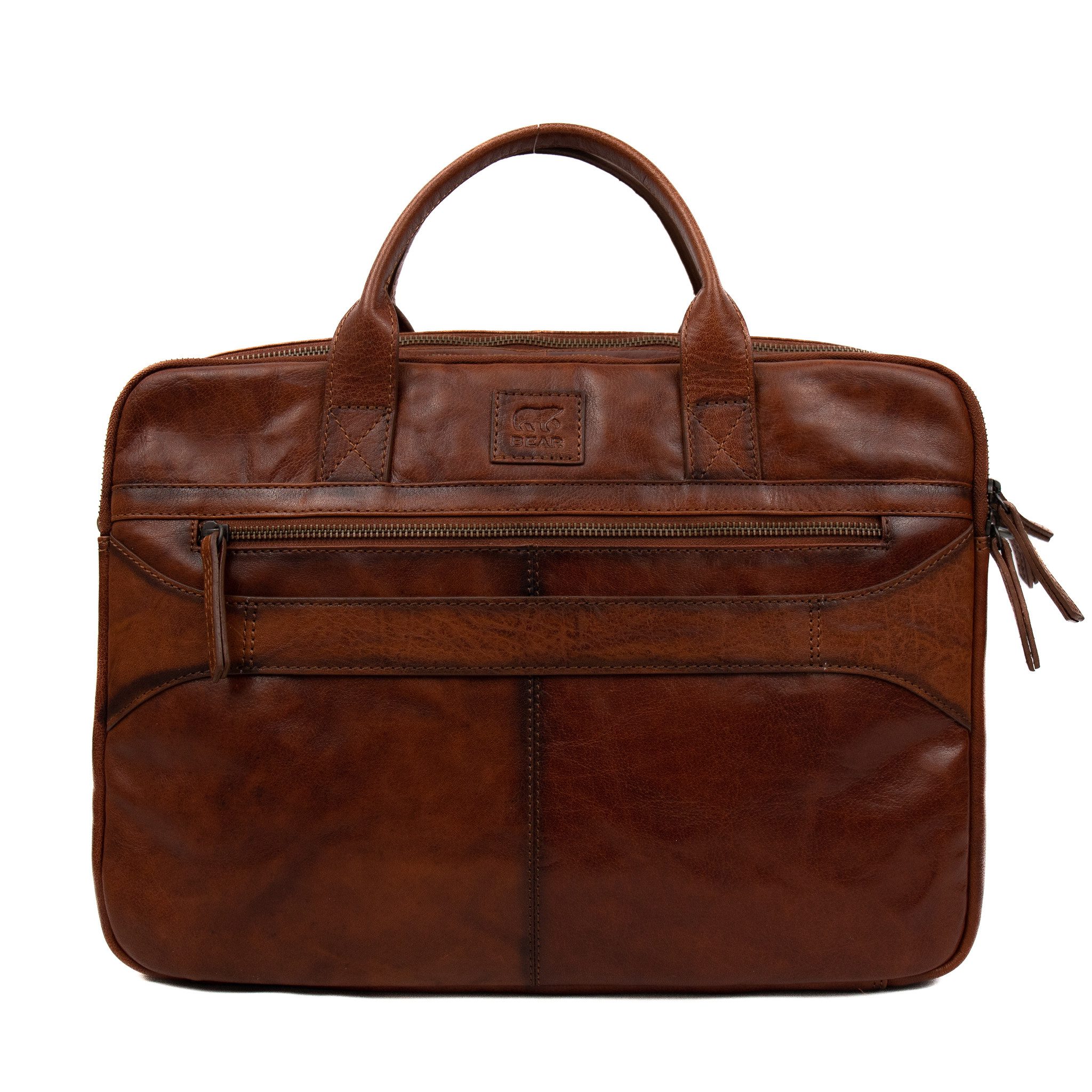 Bear Design Andora Laptoptas Quinn 17,3 inch Cognac AD43108