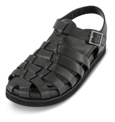 NOË Collection Fisherman Sandal Sort 4226101310