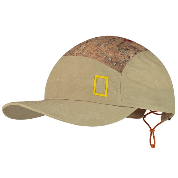 Casquette randonnée BUFF 5 PANEL EXPLORE CAP GEOS BRINDLE