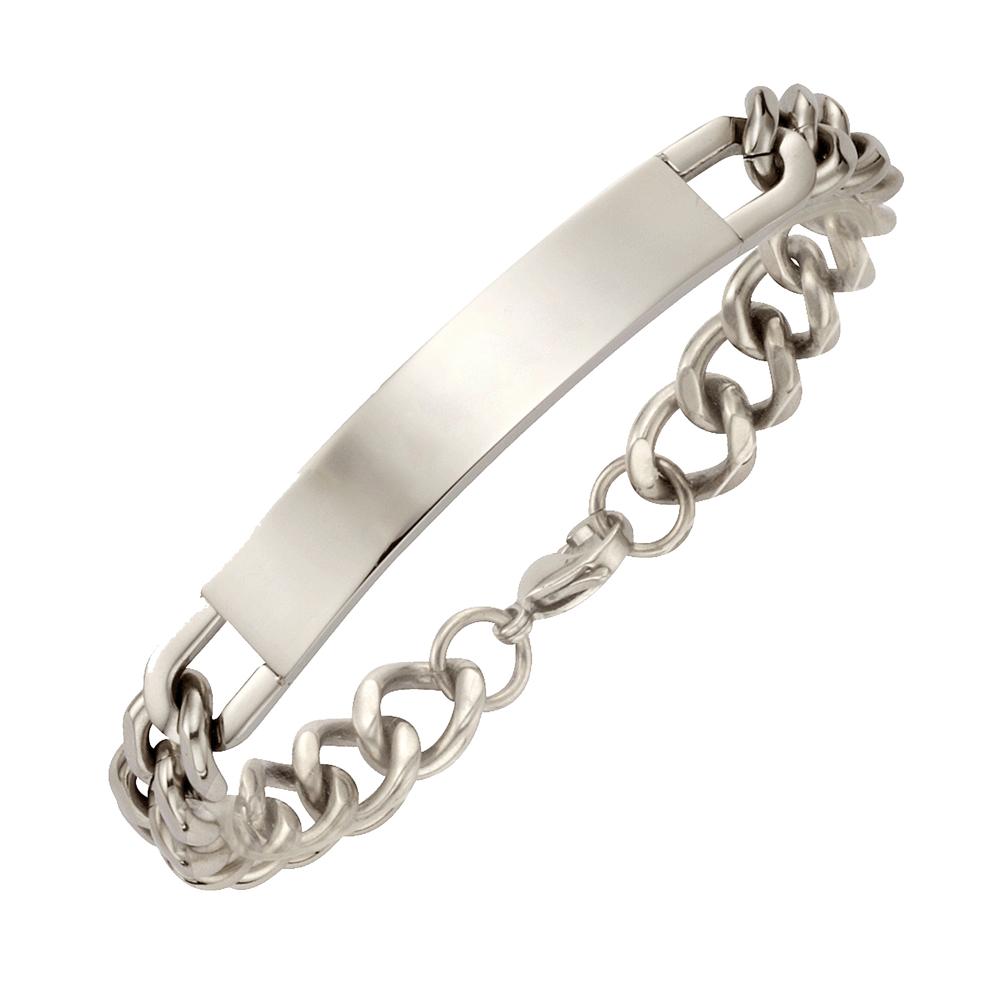 Firetti Armband »Schmuck Geschenk Armkette ID-Platte, Doppelpanzerkette«