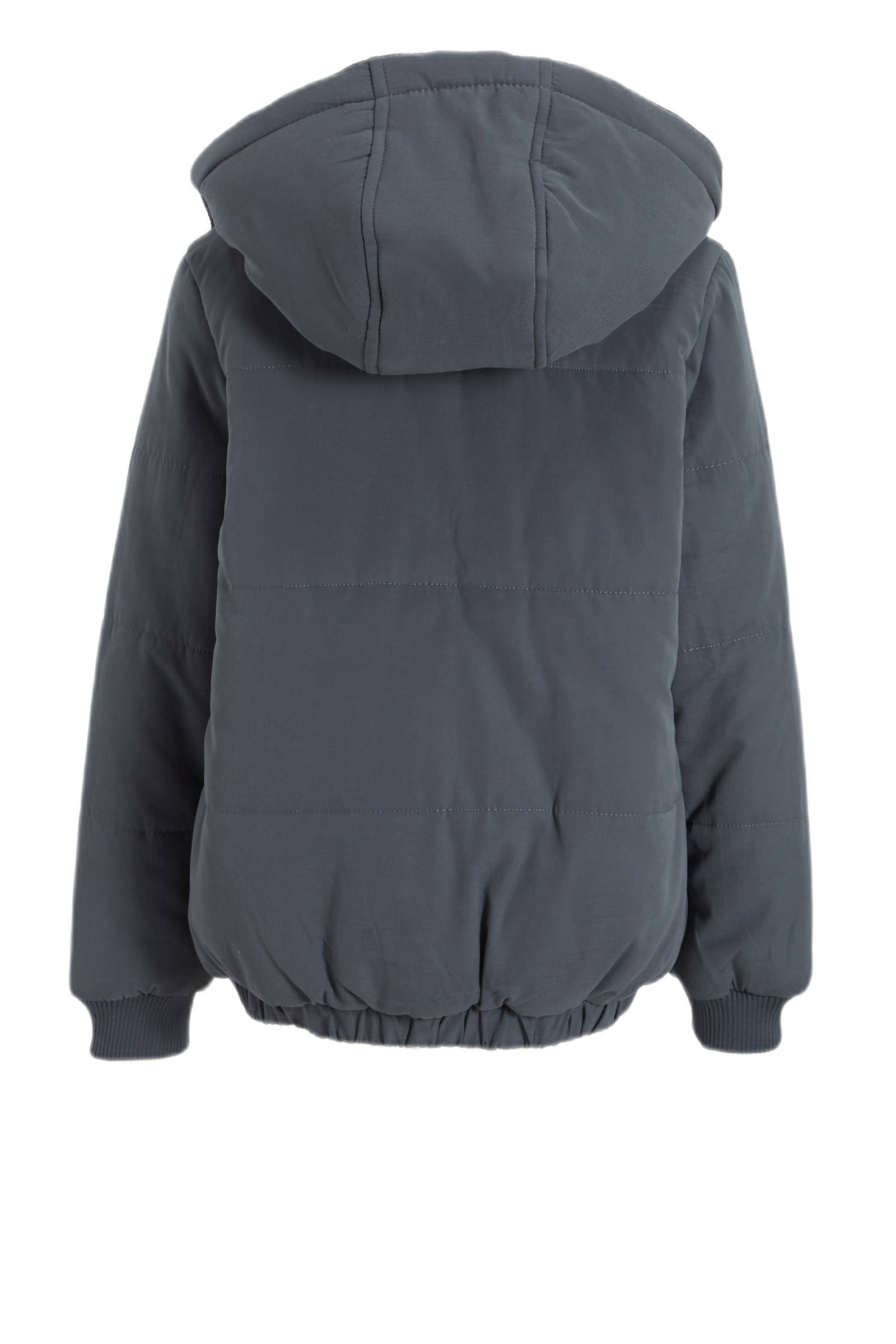 Koko Noko gewatteerde winterjas donkerblauw