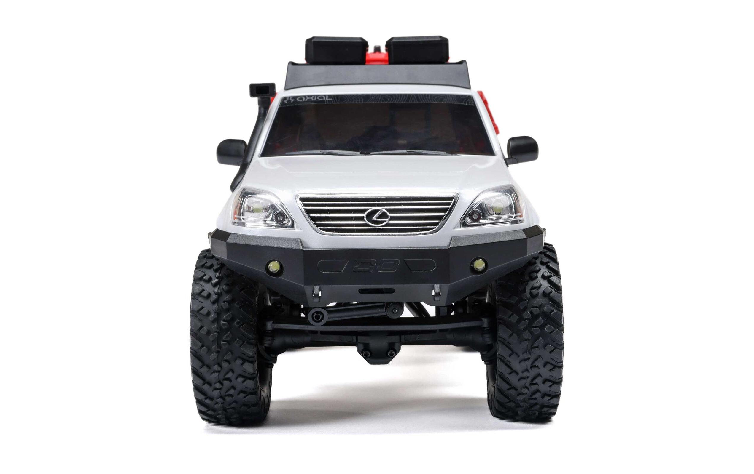 Scale Crawler SCX24 Lexus GX470, Weiss RTR 1:24<br>Micro Crawler im Massstab 1:24