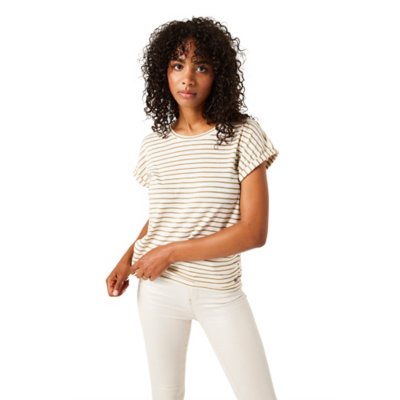 Tee-shirt à manches courtes femme à col rond GARCIA