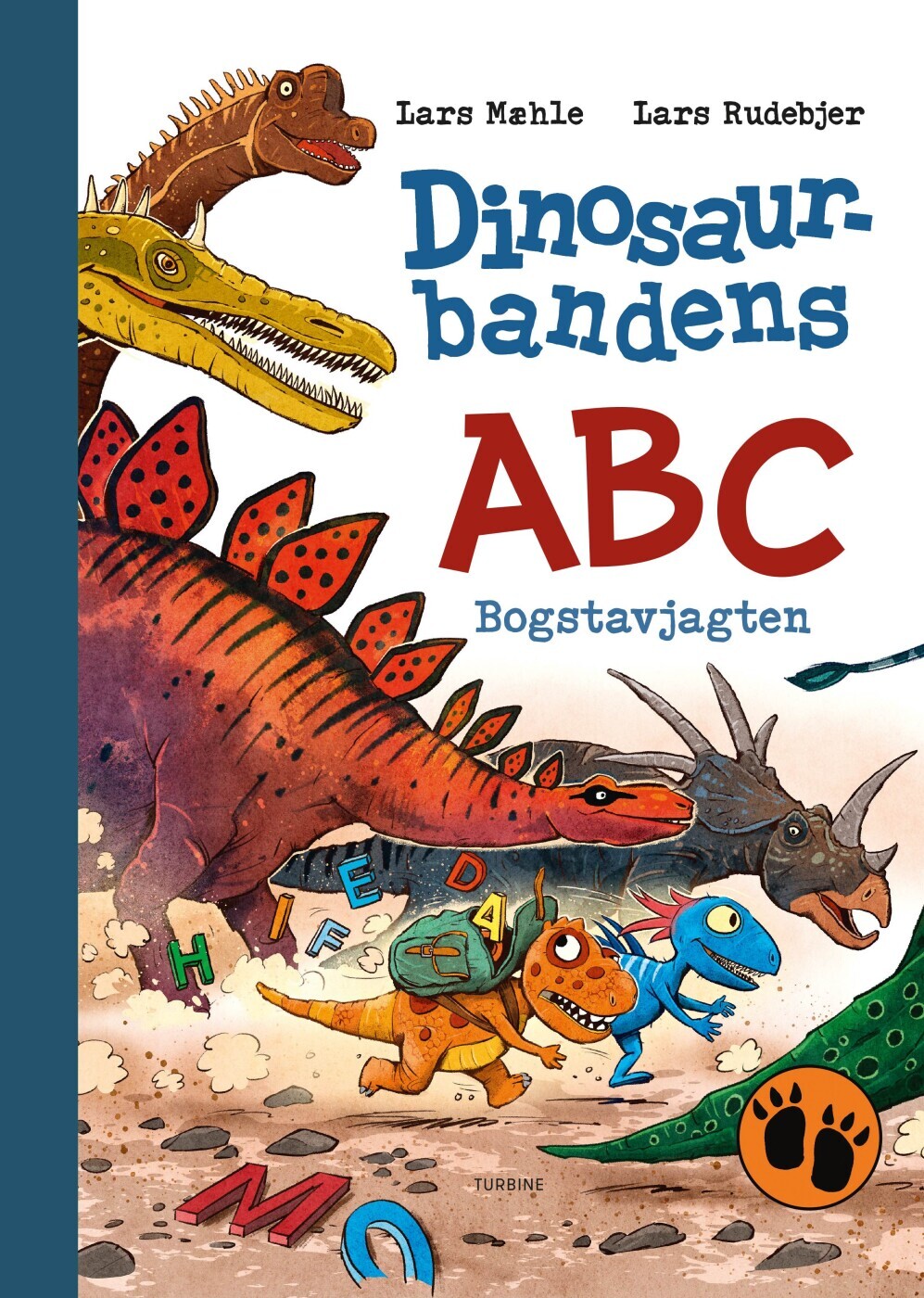 Dinosaurbandens Abc - Bogstavjagten - Lars Mæhle - Bog