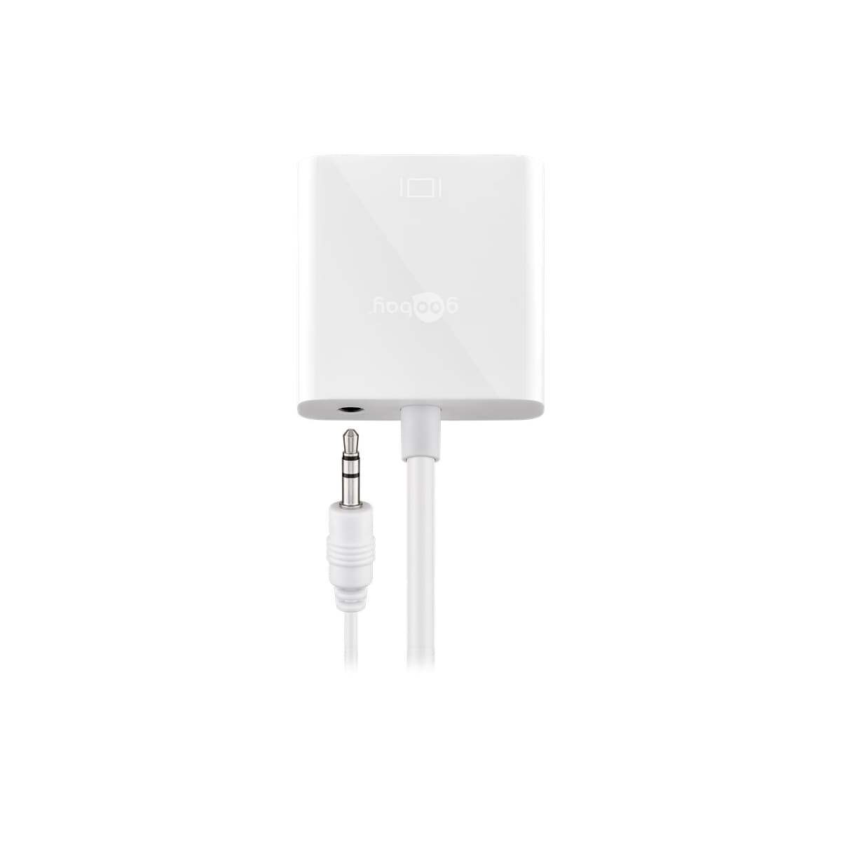 HDMI™/VGA-adapter, nikkelbelagt