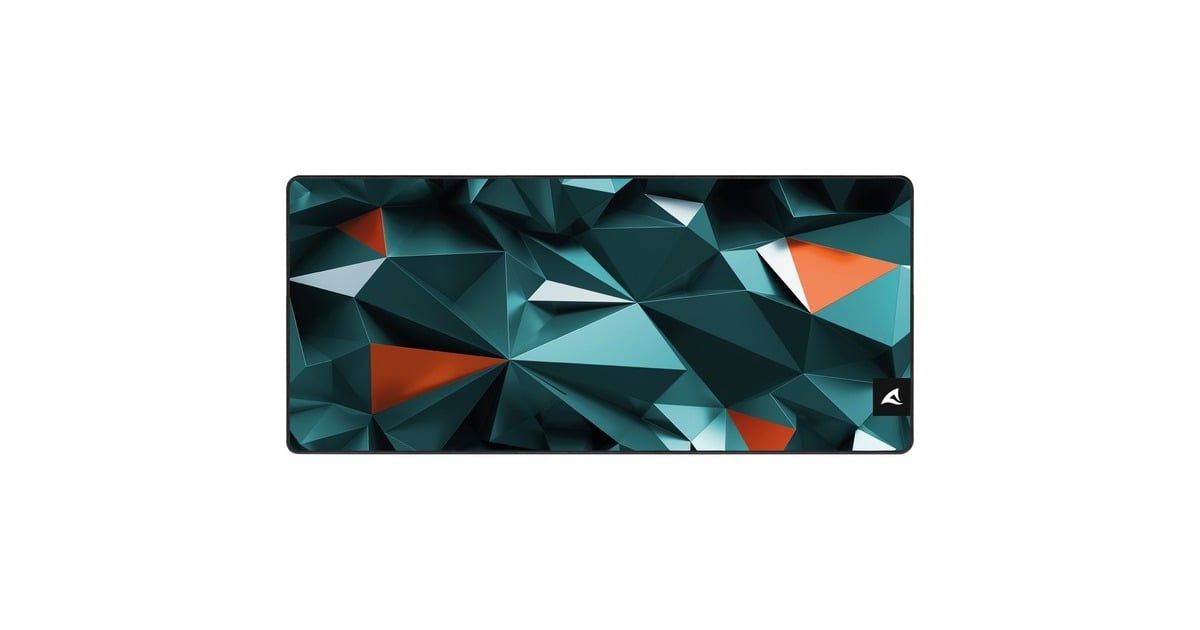 SharkoonSKILLER SGP30 XXL - D1 gaming muismat  (Grijsgroen/rood)