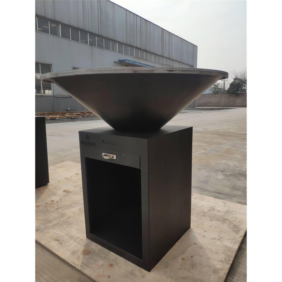 Brasero ø100cm finition noire