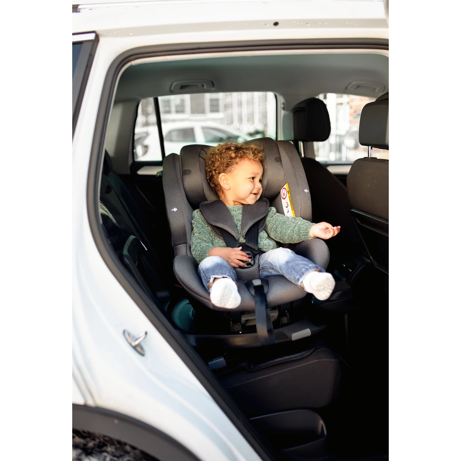 AXKID Kindersitz Spinkid i-Size Granit Melange