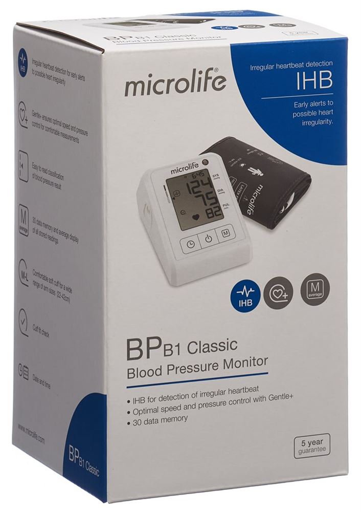 Microlife Blutdruckmessgerät B1 Classic 1 Stk