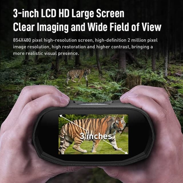 APEXEL 4K HD Digitale Natkikkert med Kreativ Ugle Design