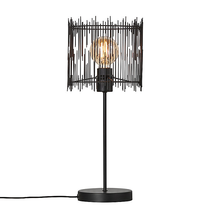 Lampe décorative Elvis E27 40W IP20 49,3 x 20,6 cm noir
