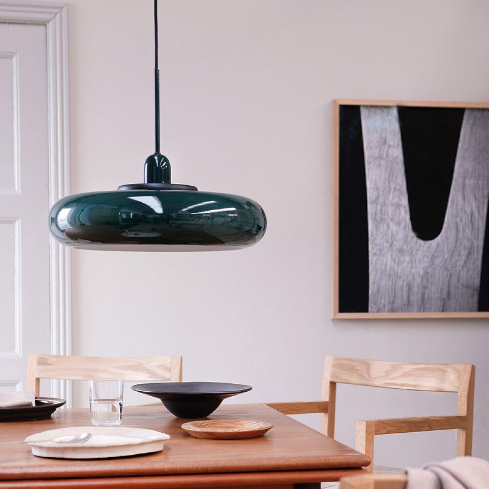 TAKLAMPE DYBERG LARSEN PLANET MØRKEGRØNN