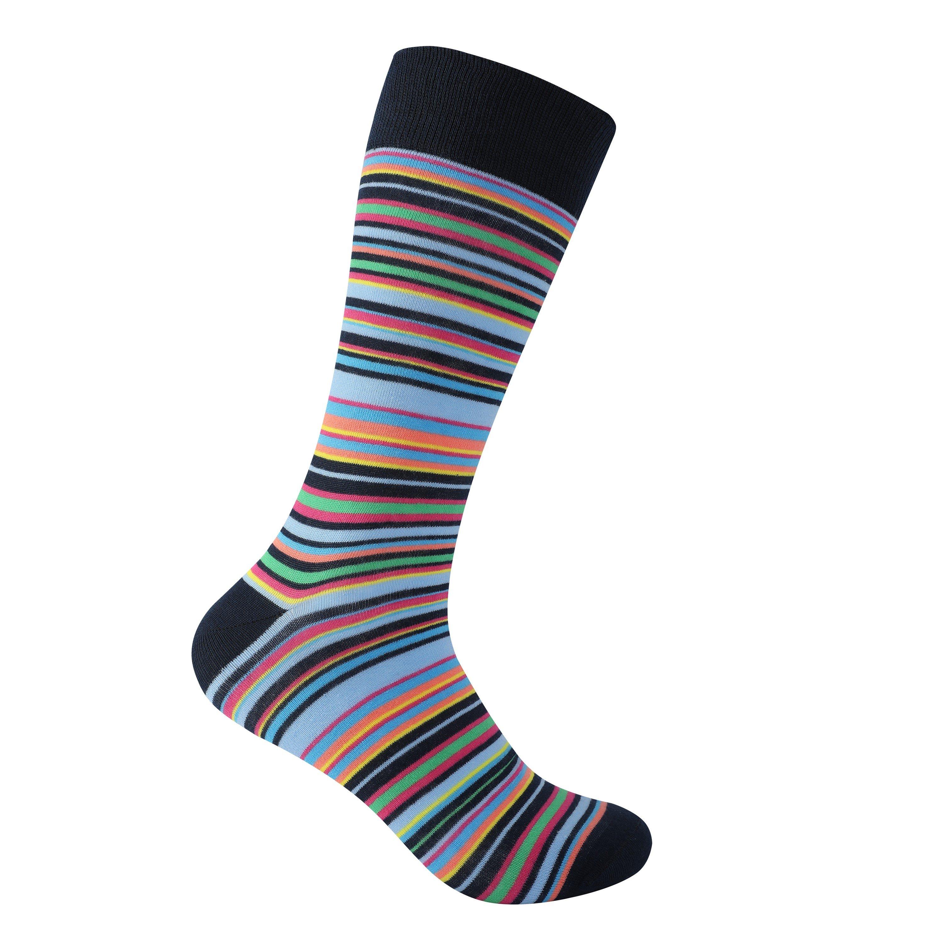 Firetrap 3pk Strip Sock Mens