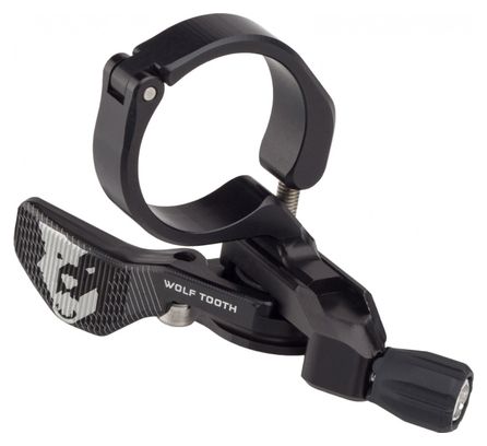 Commande de Tige de Selle Wolf Tooth ReMote Collier 31.8 mm (Sans Câble/Sans Gaine) Noir