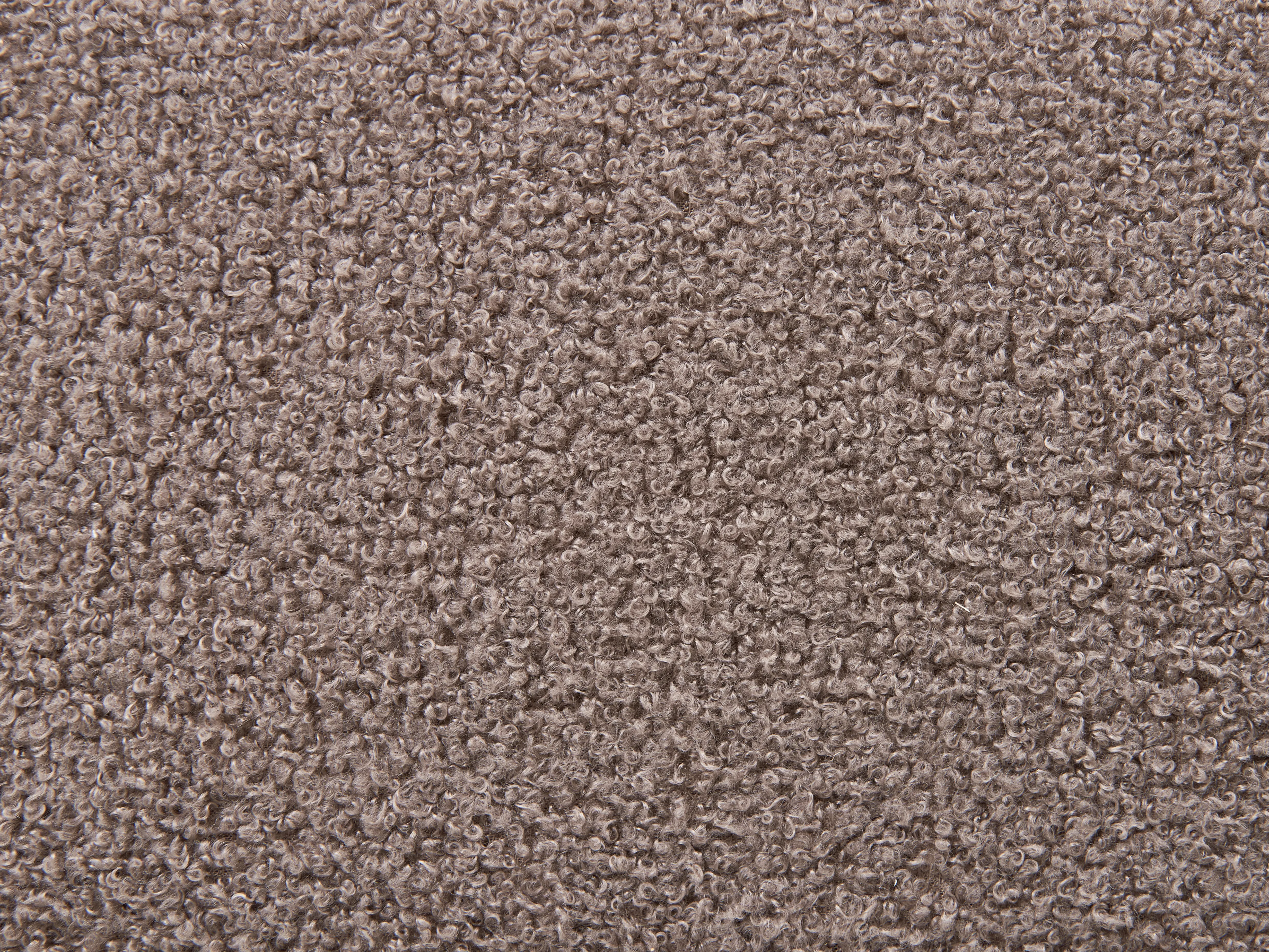 Bed Bouclé MARGUT 180 x 200 cm Taupe