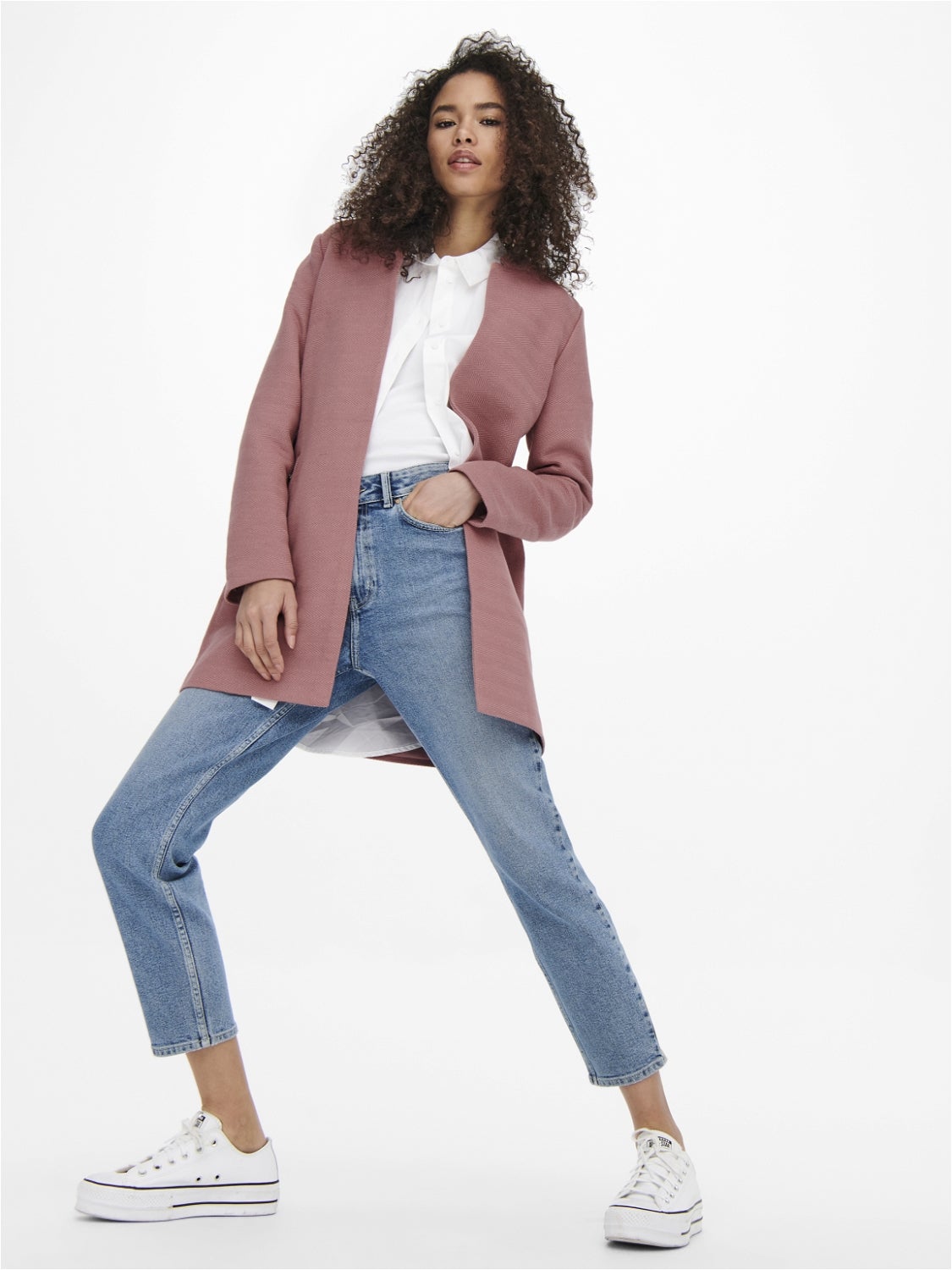 ONLSOHO-LINEA Blazer Withered Rose