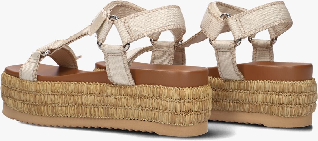 beige blasz platte sandalen cls14351