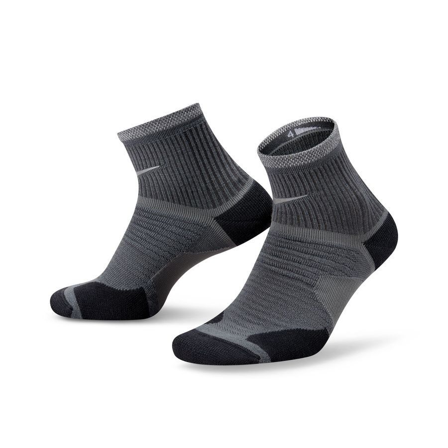 Nike Chaussettes Running Spark Wool Cheville - Gris/Argenté