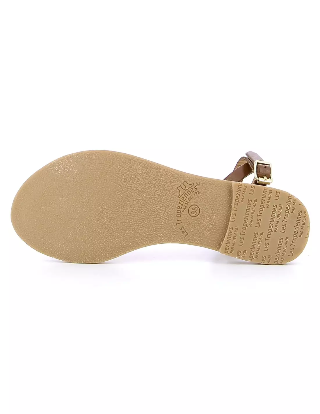 LES TROPEZIENNES HANAK - Sandales & nu-pieds Tan