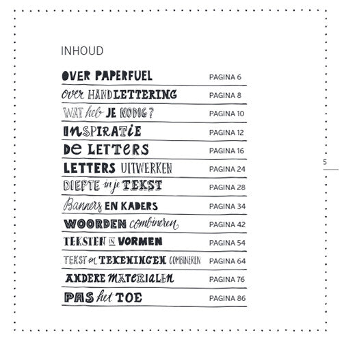 Uitgeverij moon handlettering doe je zo - cute edition
