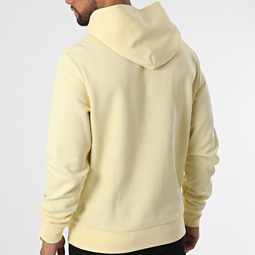 Sweat Capuche Micro Logo 9927 Jaune