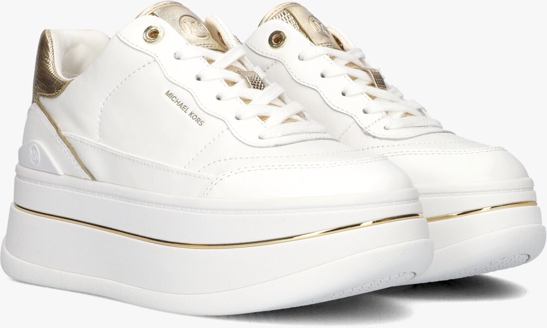 MICHAEL KORS witte michael kors lage sneakers hayes laces up