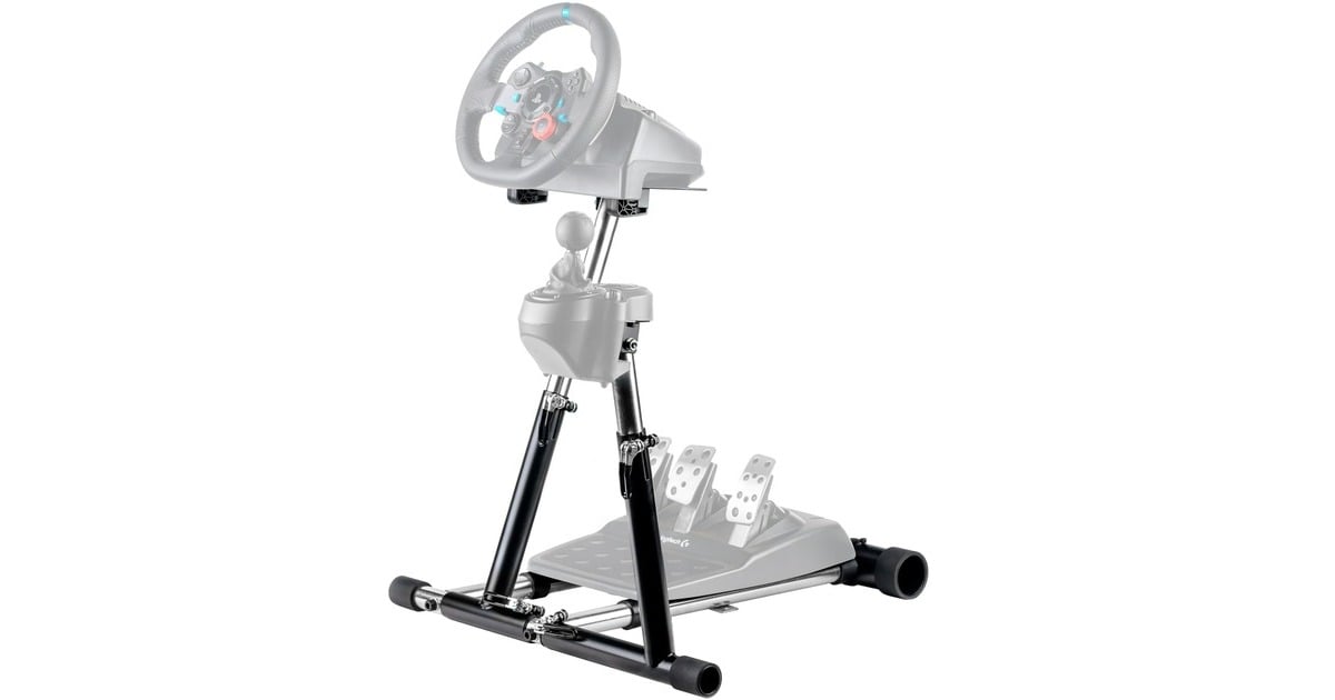 Wheel Stand ProDeluxe V2 + RGS houder  (Zwart, Voor Logitech G29 / G920 / G27 / G25 / G923, Incl. RGS)