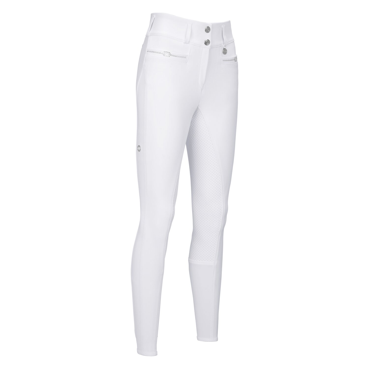 PIKEUR SELECTION Gesäßeinsatz-Reithose Grip - white