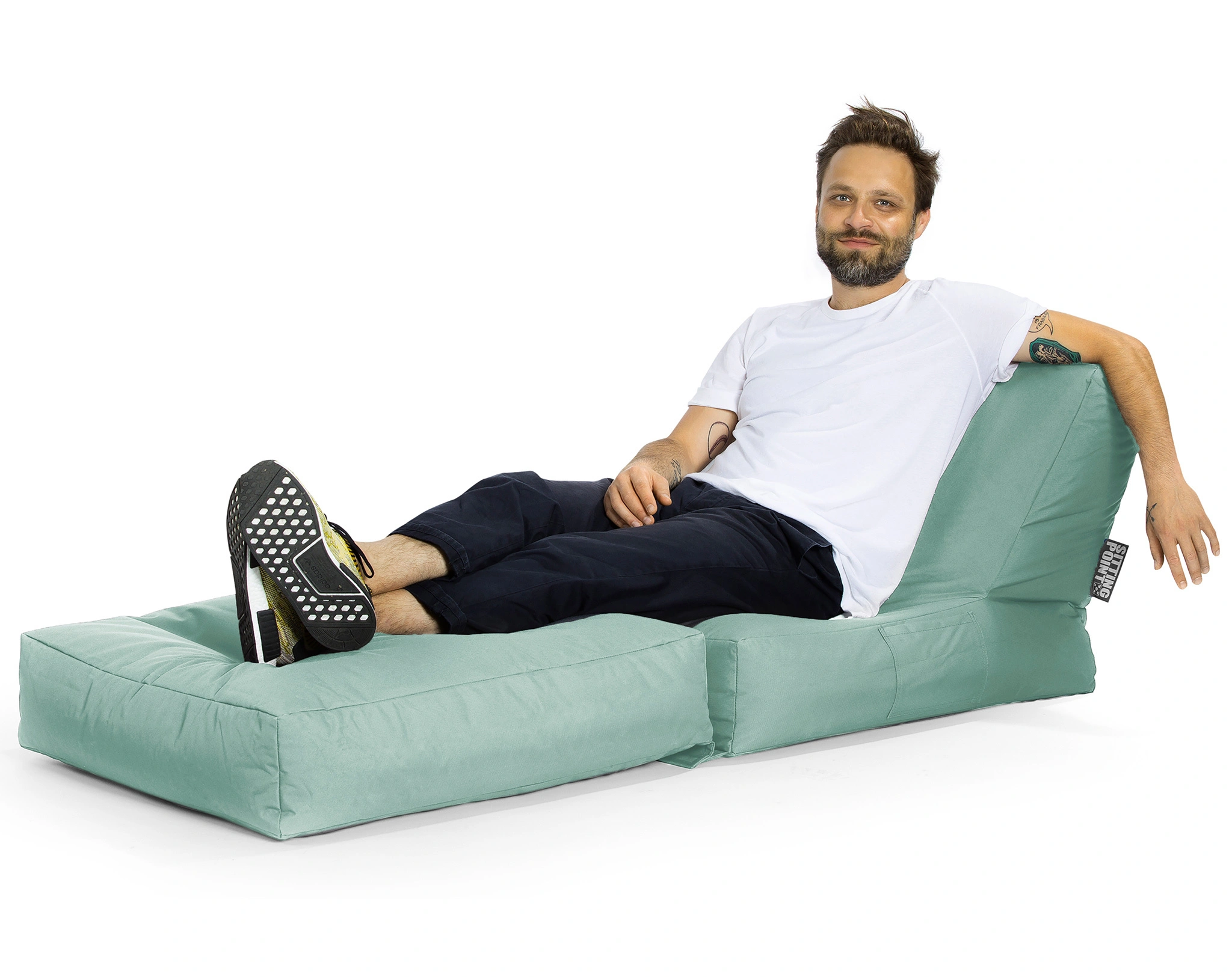 Sitzsack Twist SCUBA (Farbe: eukalyptus)