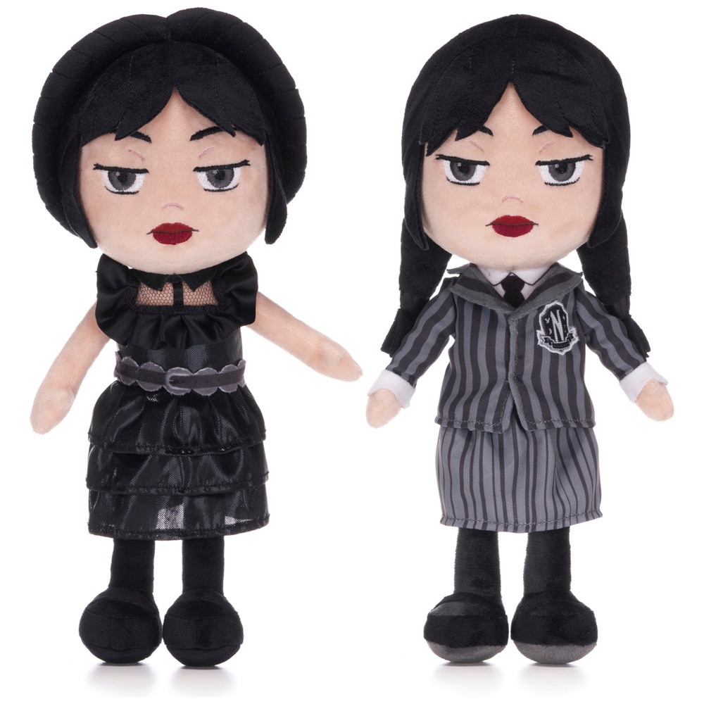 Wednesday Addams 32cm Plüschpuppen-Sortiment