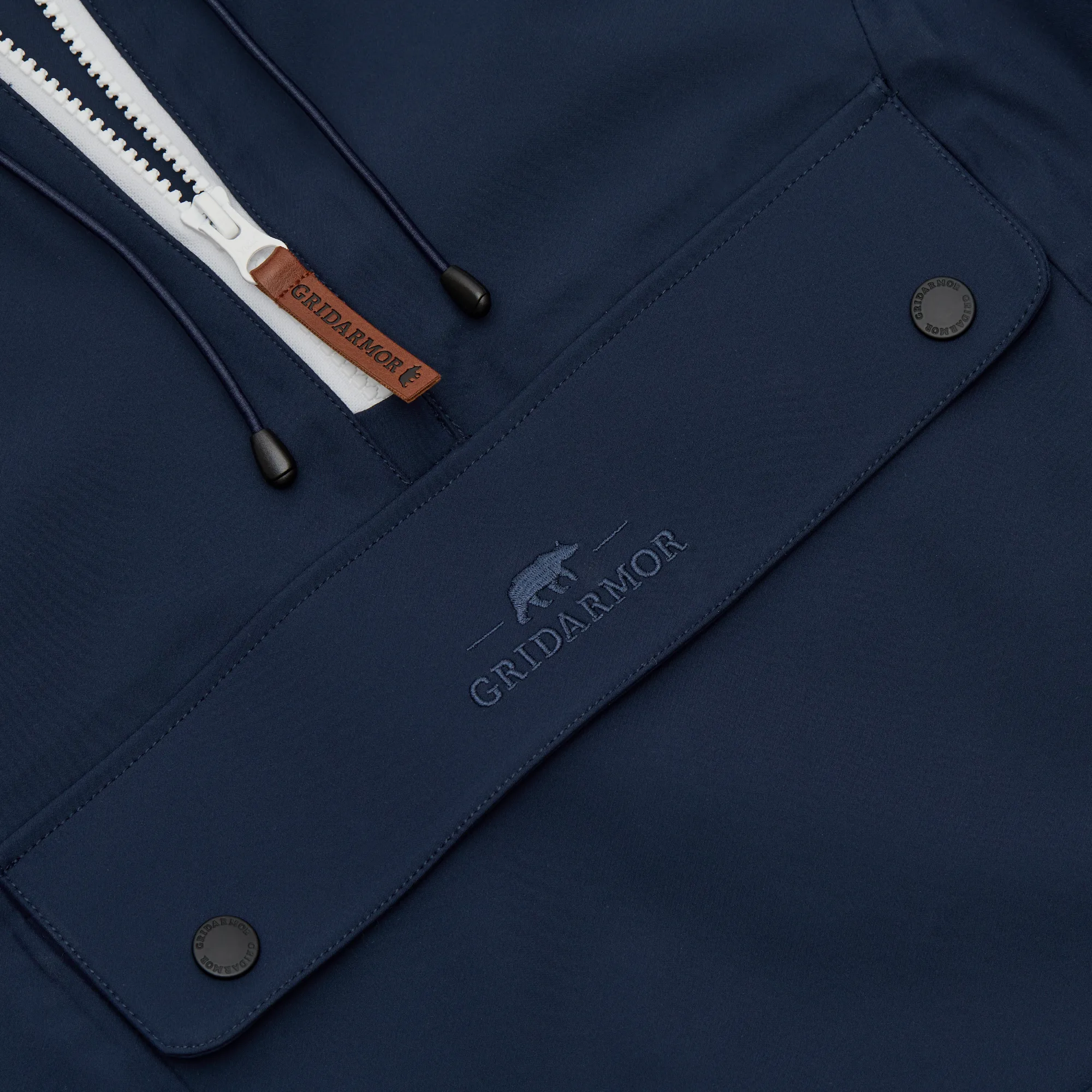 Gridarmor Skare Soft Shell Anorak Wmn Navy Blazer