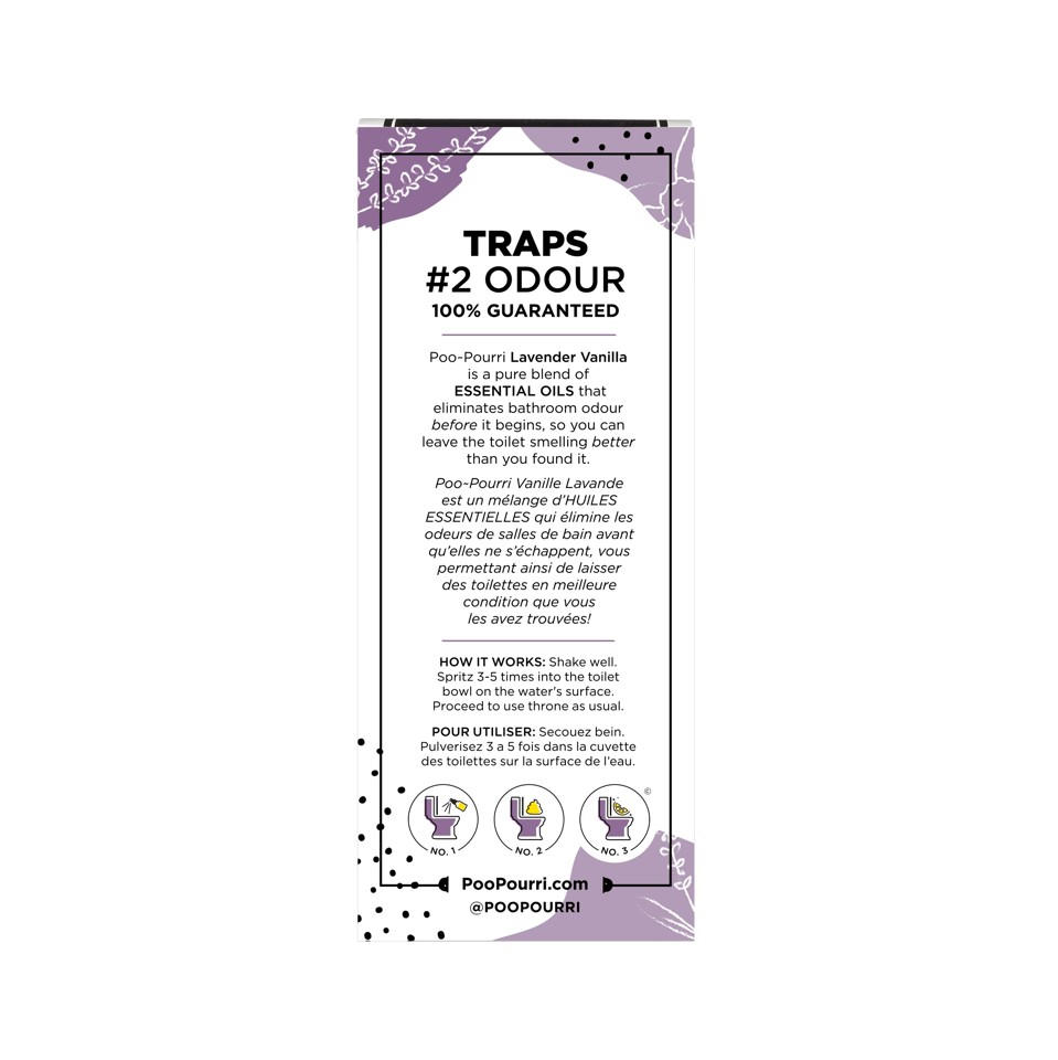 Poo~Pourri - Lavender Vanilla Toilet Spray 59 ml