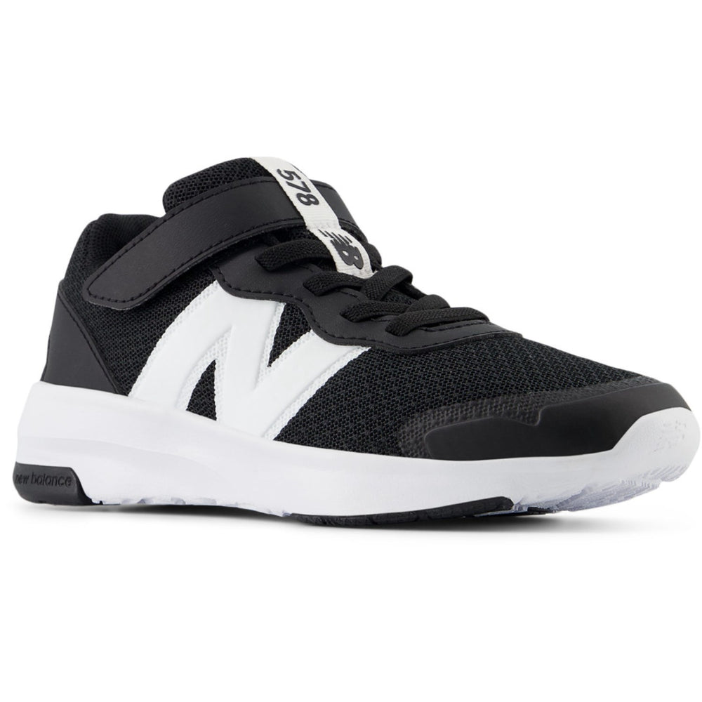 Køb New Balance Sneakers Black FreshFoam 578 Kids Bungee Lace Med Top Strop