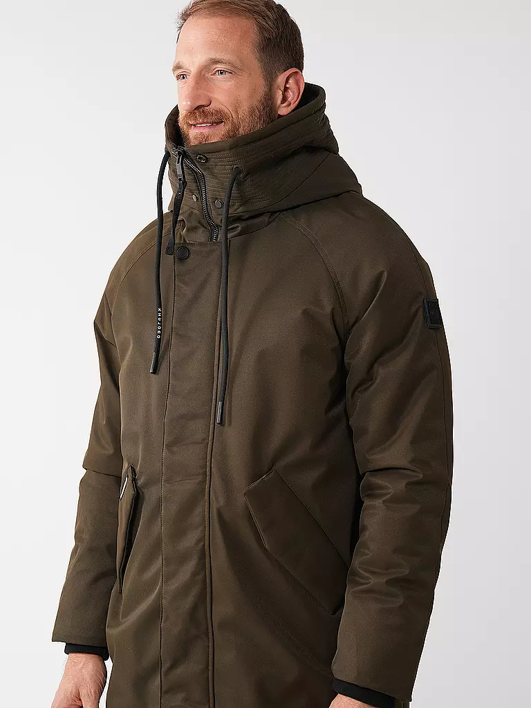 KHUJO Parka HANT olive