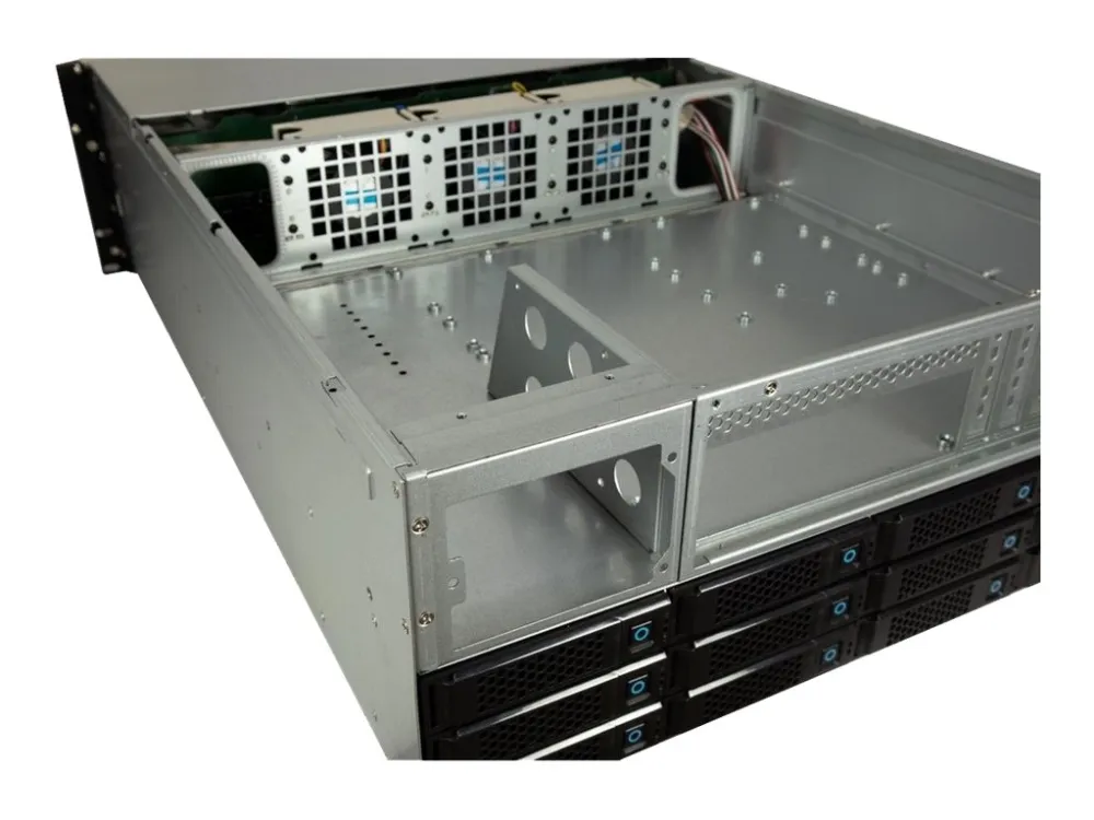 Inter-Tech IPC 4U-4736 - Rack-monterbar - 4U - SSI EEB - ingen strømforsyning (ATX) - USB