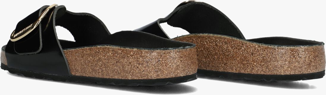 BIRKENSTOCK zwarte birkenstock slippers madrid led patent