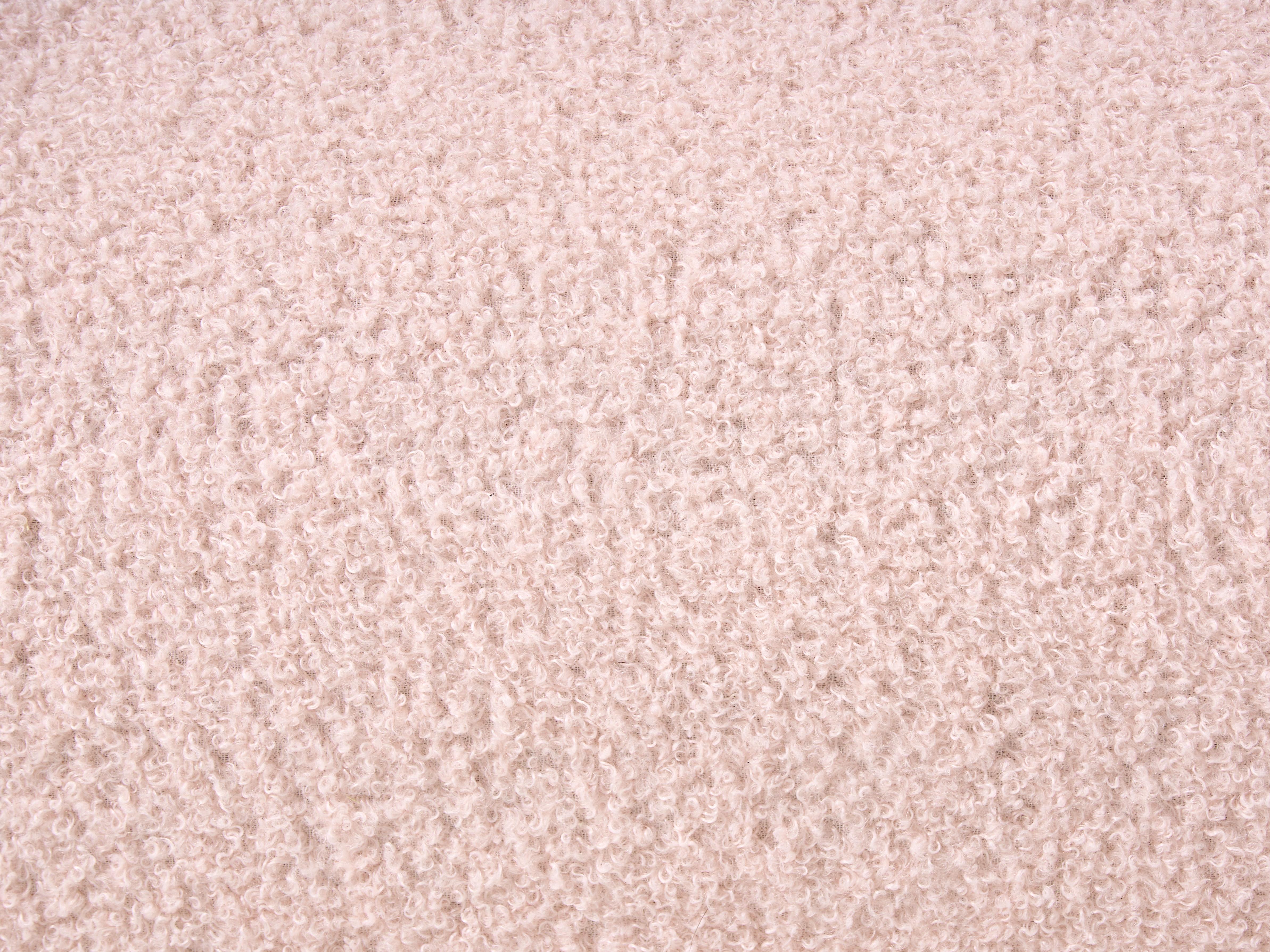 Bed met opbergruimte Bouclé BLAGNAC 90 x 200 cm Roze