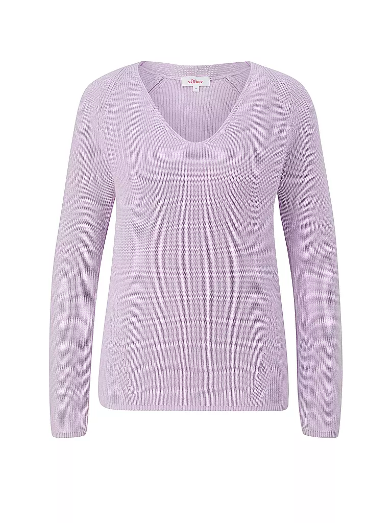 S.OLIVER Pullover lila
