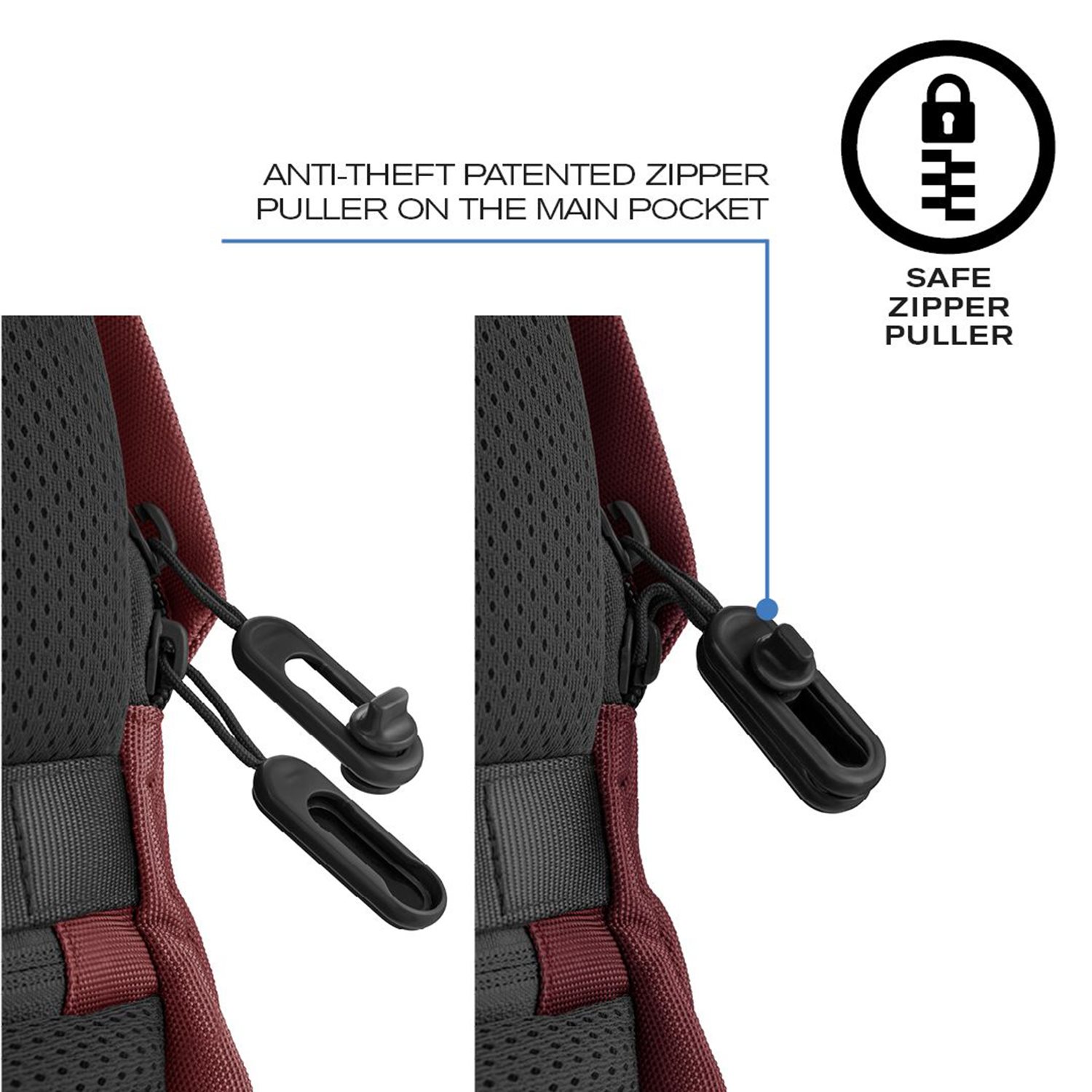 XD Design Bobby Soft Anti-Diefstal Rugzak red